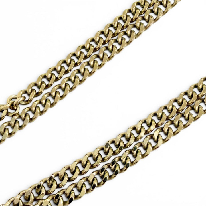 Excellent CHANEL Necklace COCO Mark Cube Necklace Choker Gold series Women A22K