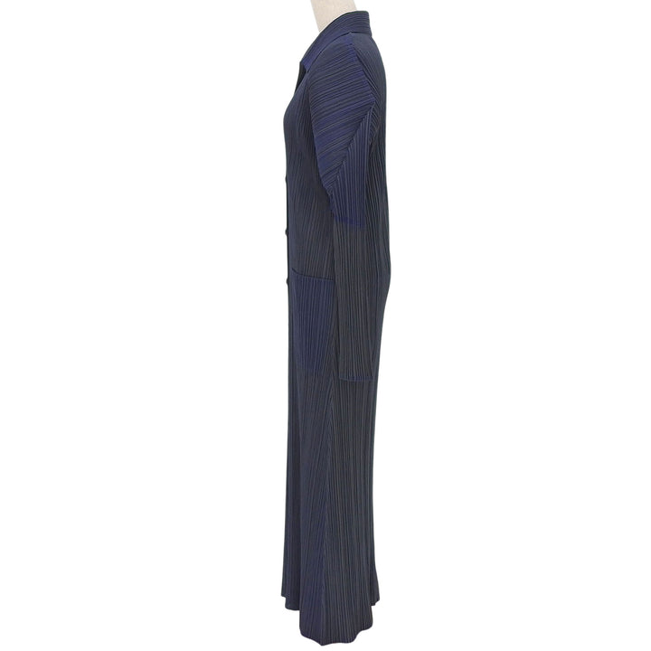 Excellent PLEATS PLEASE one piece Long shirt Green system Women 4 PP64-JA522