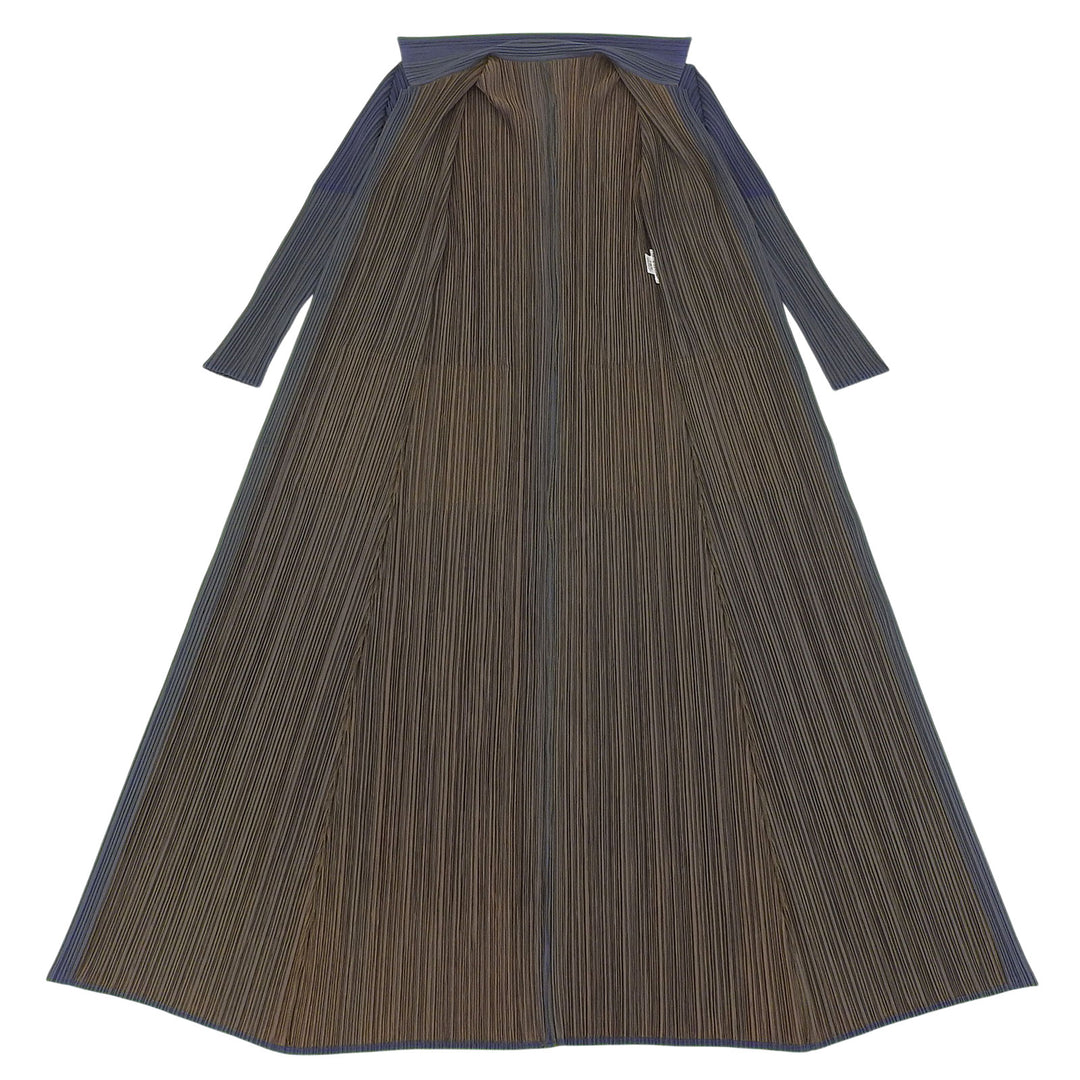 Excellent PLEATS PLEASE one piece Long shirt Green system Women 4 PP64-JA522