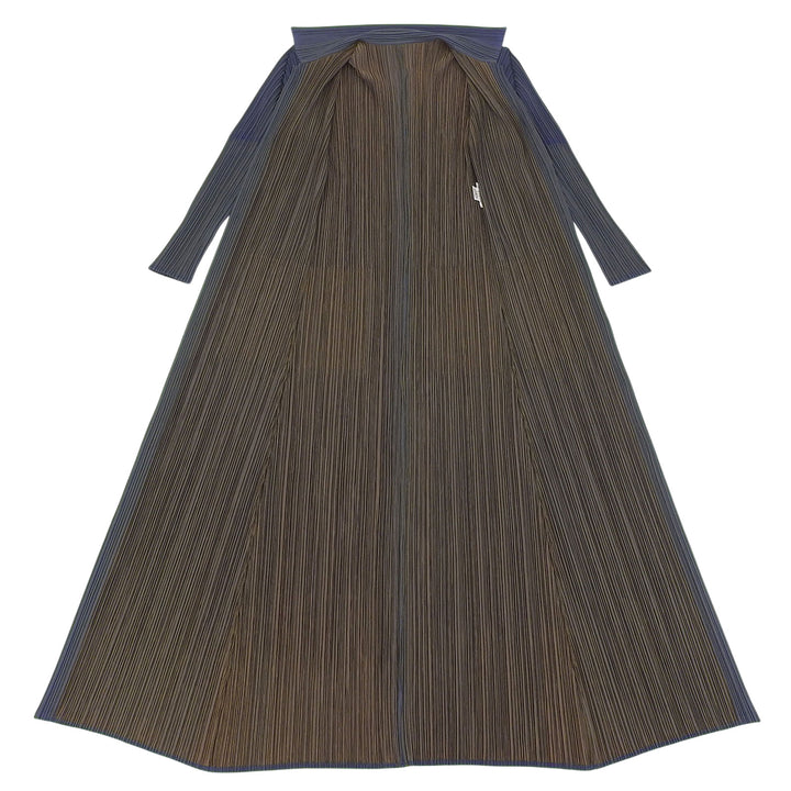Excellent PLEATS PLEASE one piece Long shirt Green system Women 4 PP64-JA522