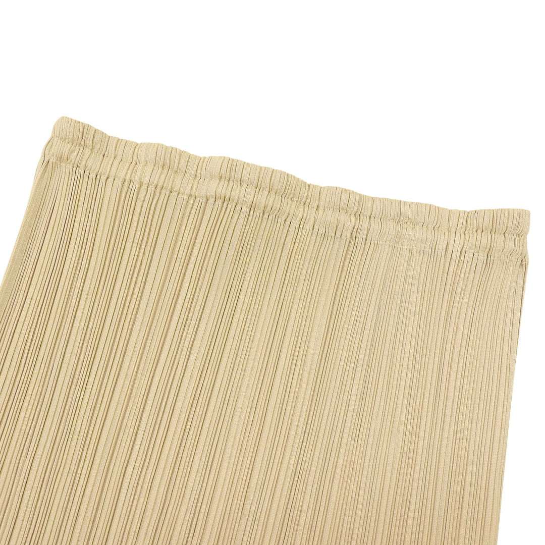 Excellent PLEATS PLEASE Pleated skirt beige polyester Women 3 PP05-JG001