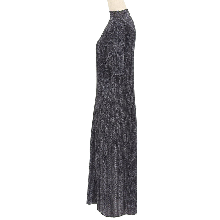 Excellent PLEATS PLEASE one piece gray polyester Women 4 PP83-JH934
