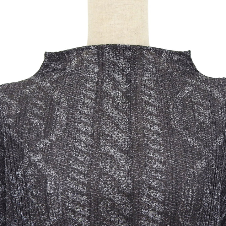 Excellent PLEATS PLEASE one piece gray polyester Women 4 PP83-JH934