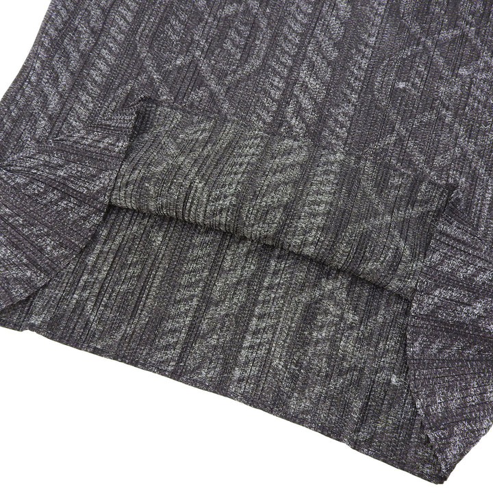 Excellent PLEATS PLEASE one piece gray polyester Women 4 PP83-JH934
