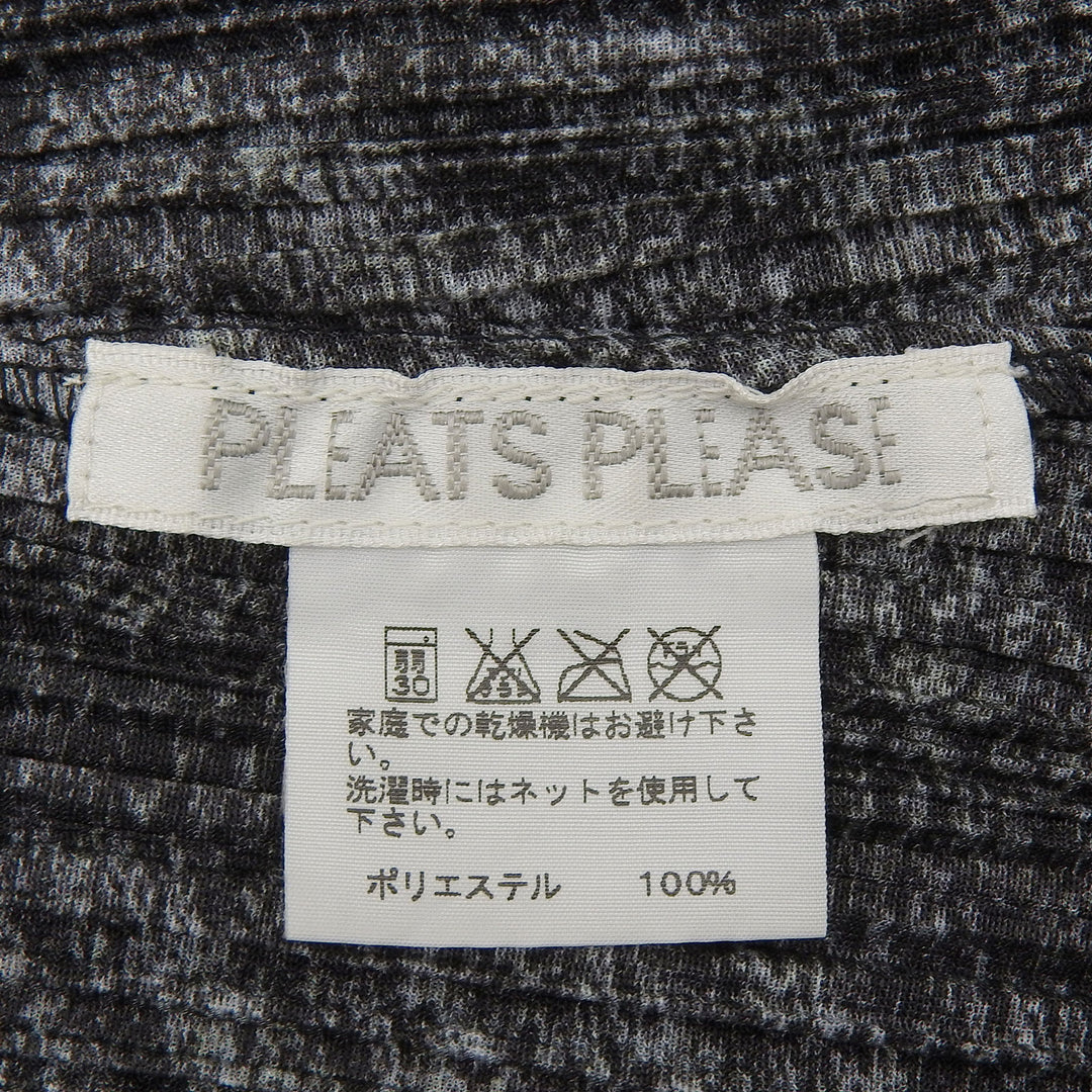 Excellent PLEATS PLEASE one piece gray polyester Women 4 PP83-JH934