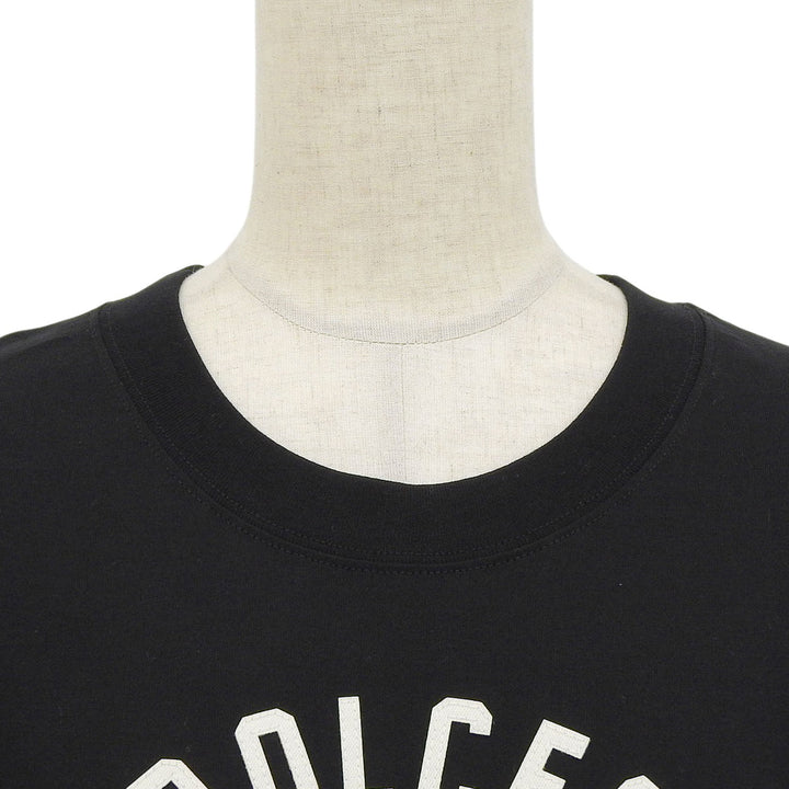 Pristine DOLCE&GABBANA Short sleeve T-shirt black cotton Women 36