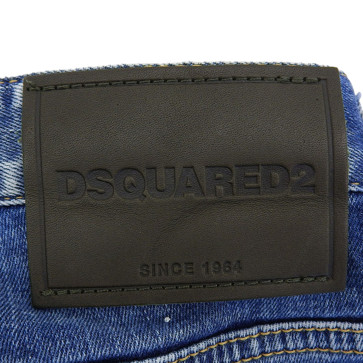 Great DSQUARED2 Denim pants BIG BROTHER JEAN Indigo cotton mens 46 S74LB1550