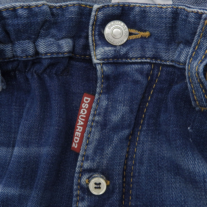 Great DSQUARED2 Denim pants BIG BROTHER JEAN Indigo cotton mens 46 S74LB1550