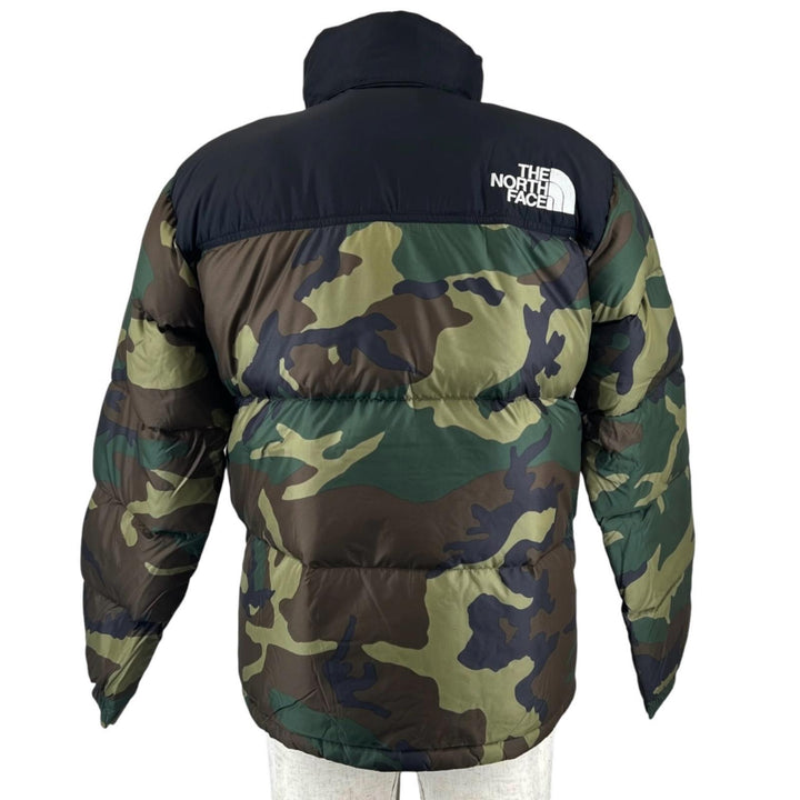 Pristine THE NORTH FACE Down jacket Novelty Nuptse Jacket Camouflage S ND91632