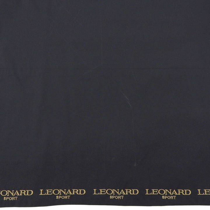 Great LEONARD SPORT Best Reversible floral pattern black polyester Women 44