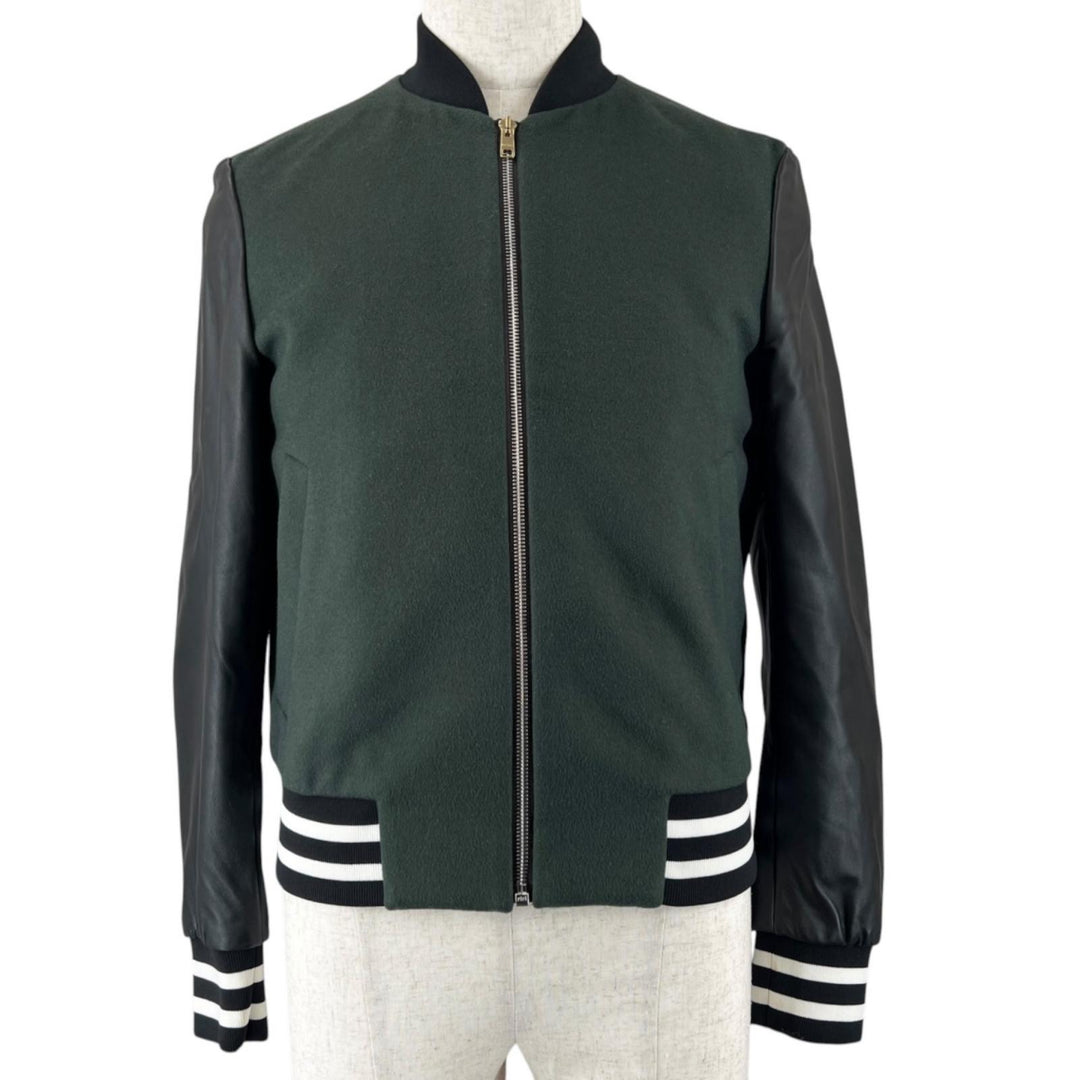 Excellent Paul Smith Stajan switching green wool mens M