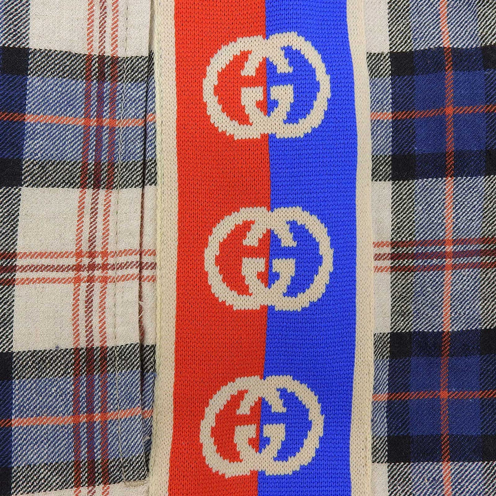 Great GUCCI Pants Interlocking G Sideline Half Multi cotton mens 50 625893