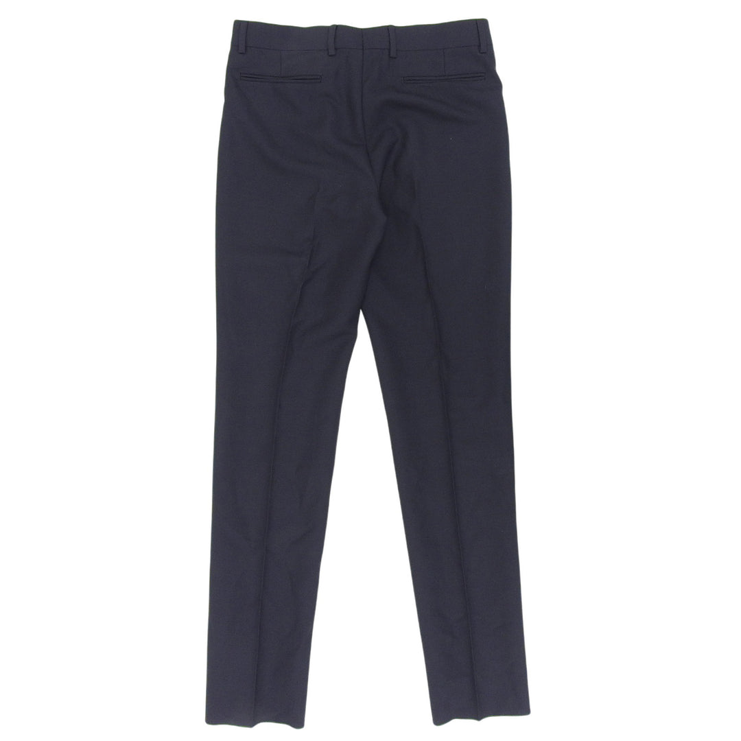 Pristine DIOR slacks Dark navy wool mens 48 013C120A4441