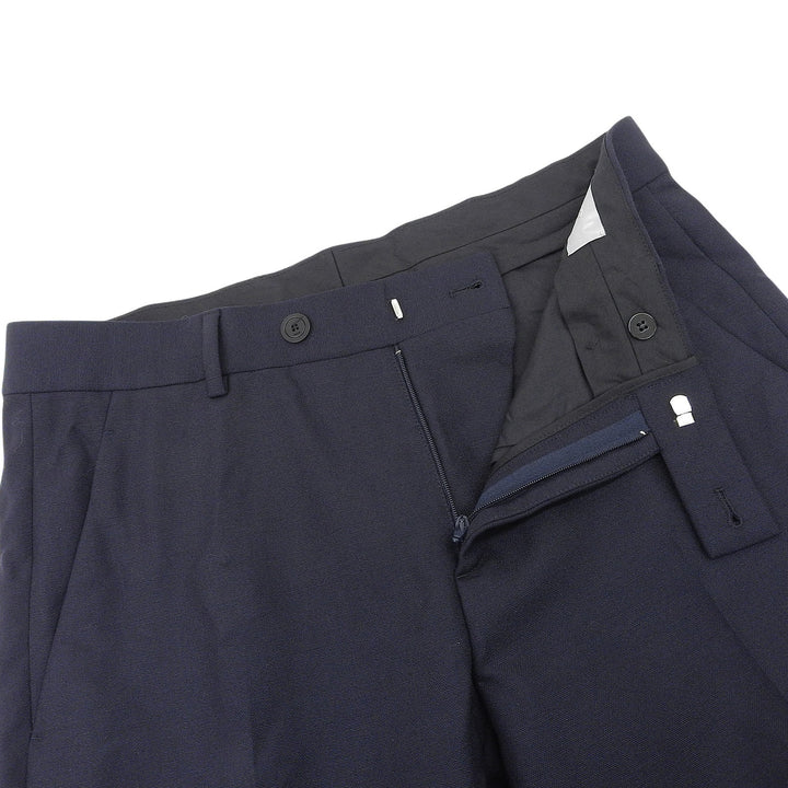 Pristine DIOR slacks Dark navy wool mens 48 013C120A4441