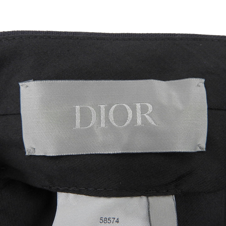 Pristine DIOR slacks Dark navy wool mens 48 013C120A4441