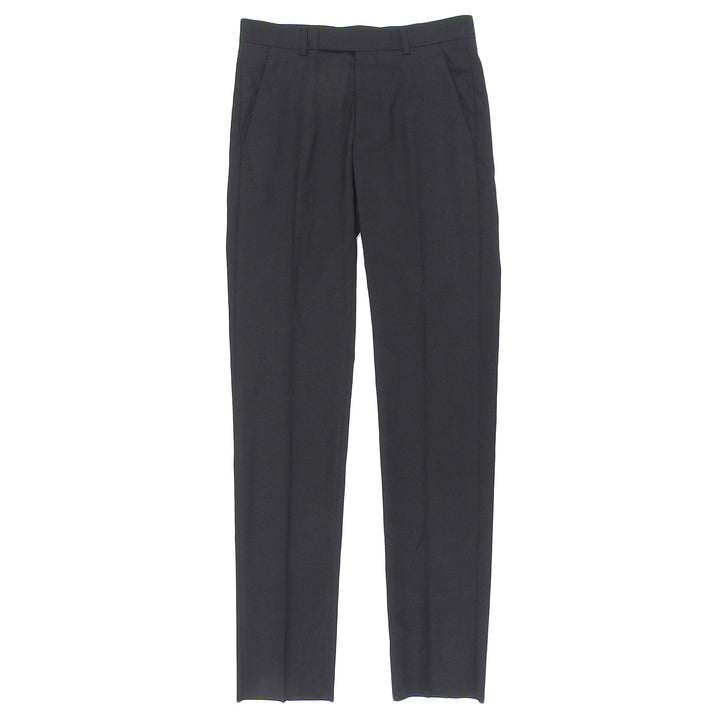 Pristine DIOR slacks Center-press tapered pants black wool mens 44 013C120A4866