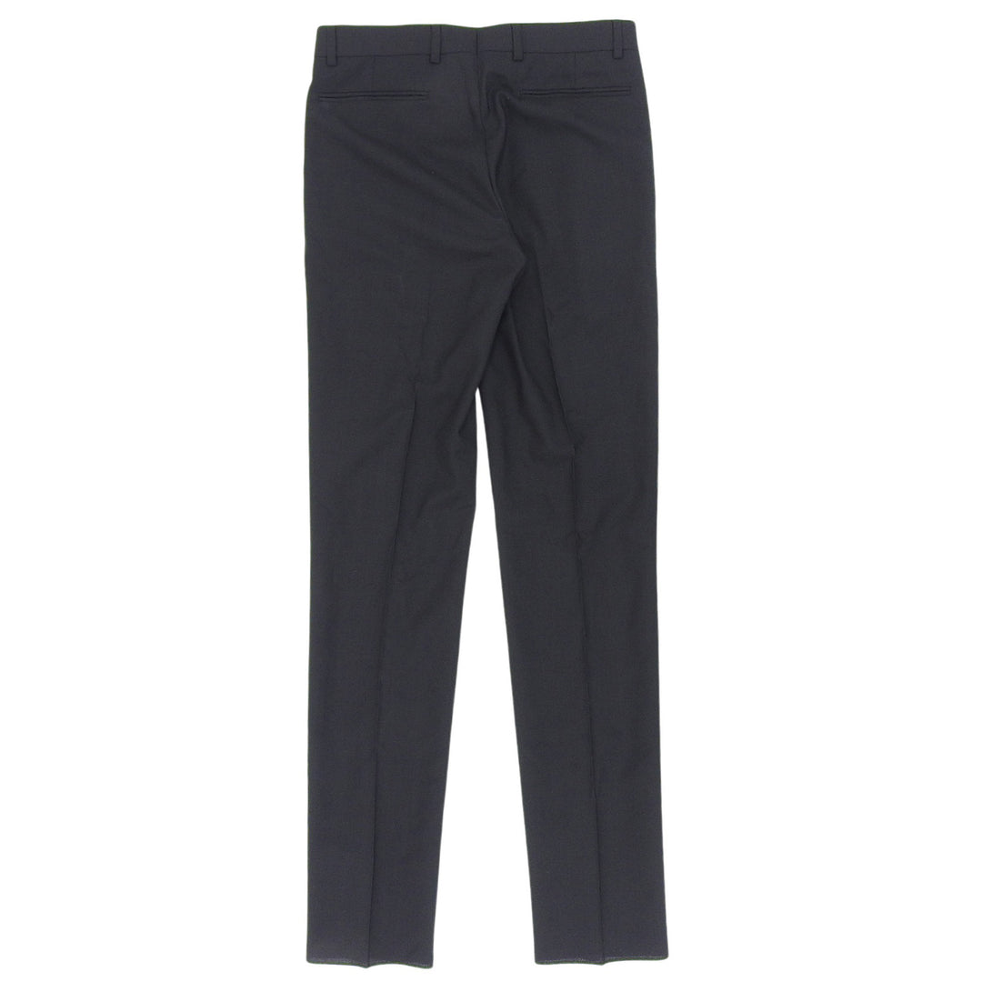 Pristine DIOR slacks Center-press tapered pants black wool mens 44 013C120A4866