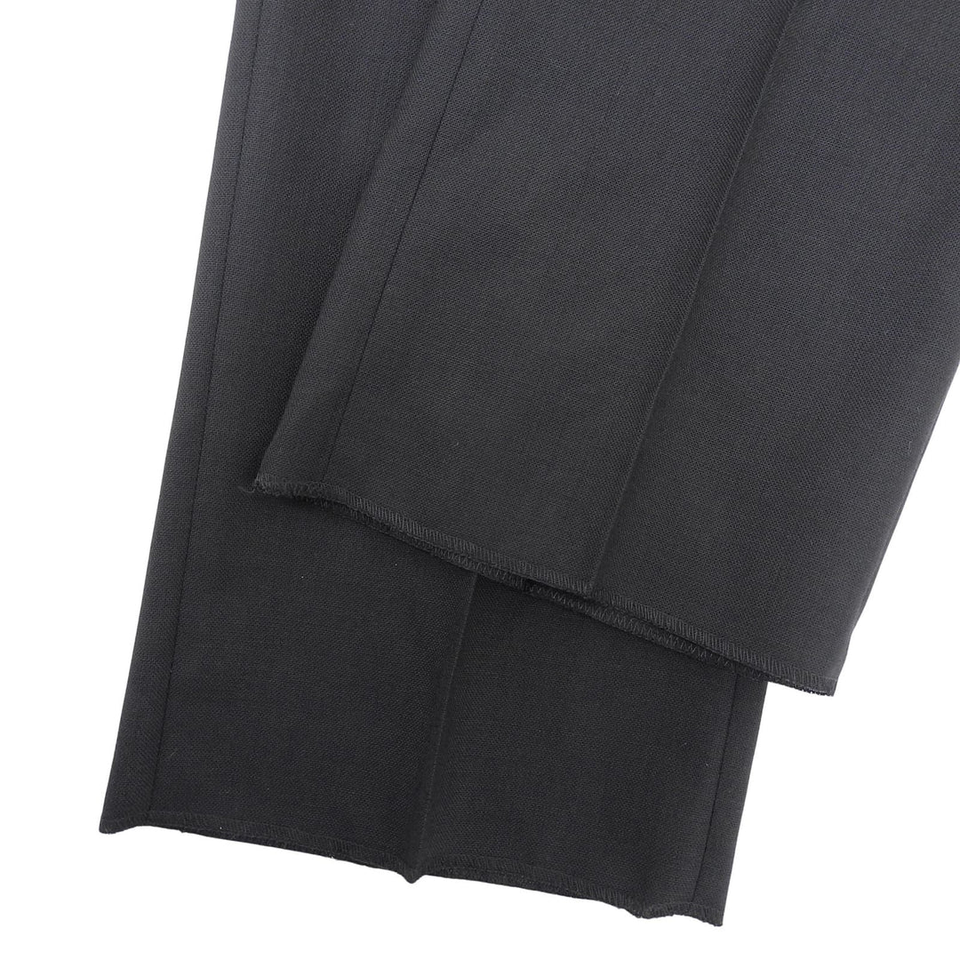 Pristine DIOR slacks Center-press tapered pants black wool mens 44 013C120A4866