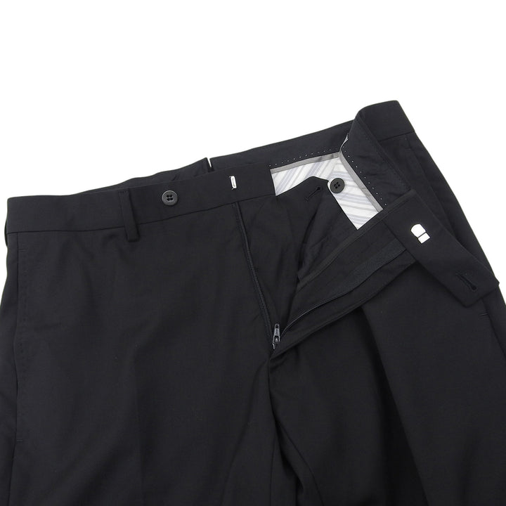 Pristine DIOR slacks Center-press tapered pants black wool mens 633C720L4762