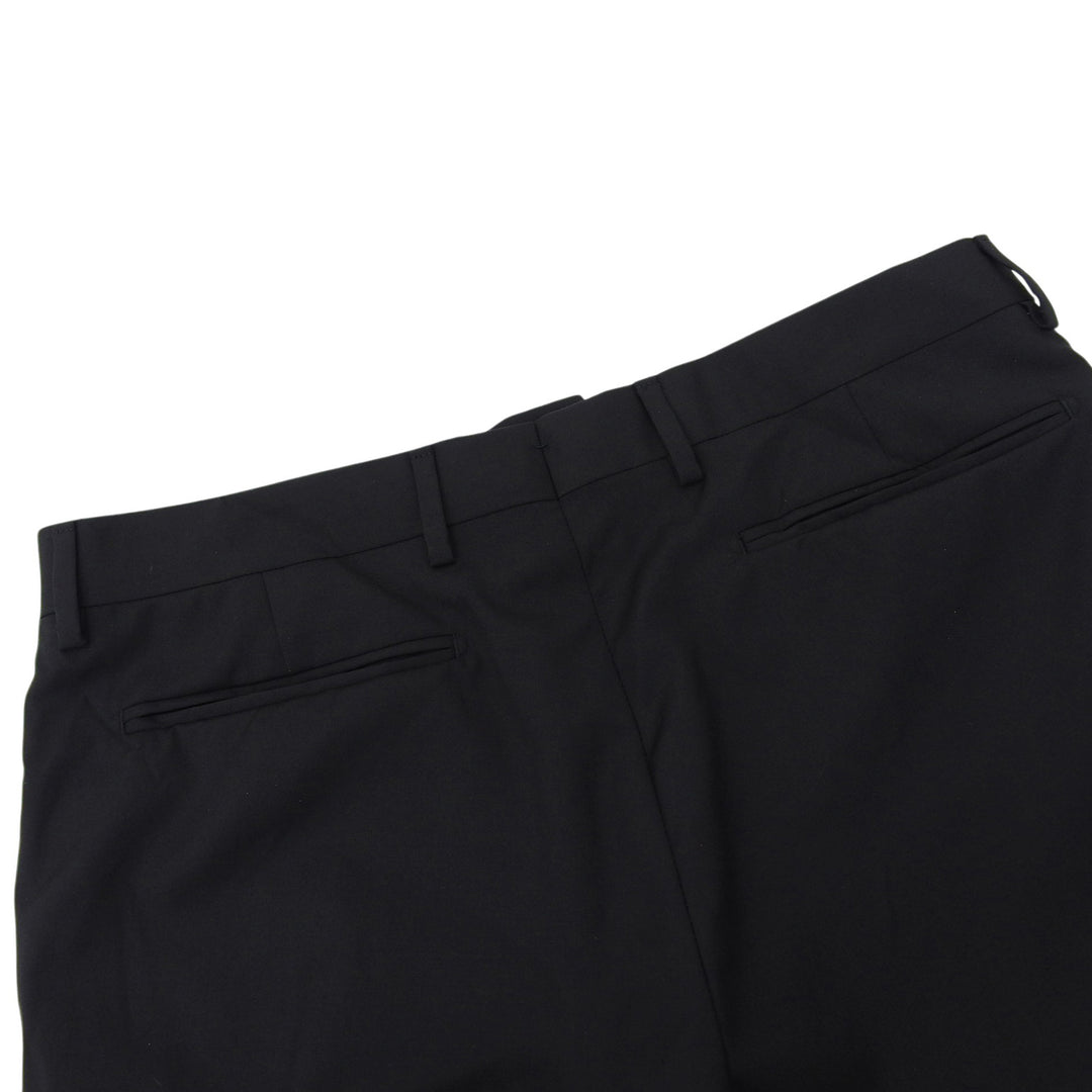 Pristine DIOR slacks Center-press tapered pants black wool mens 633C720L4762