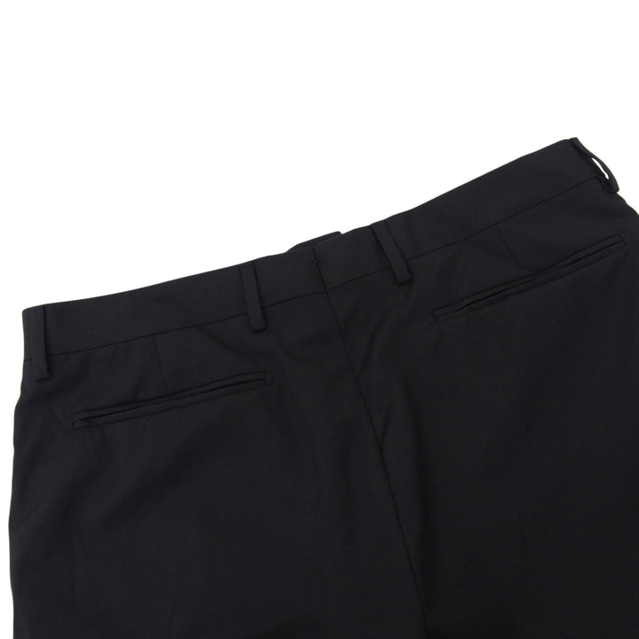 Pristine DIOR slacks Center-press tapered pants black wool mens 633C720L4762