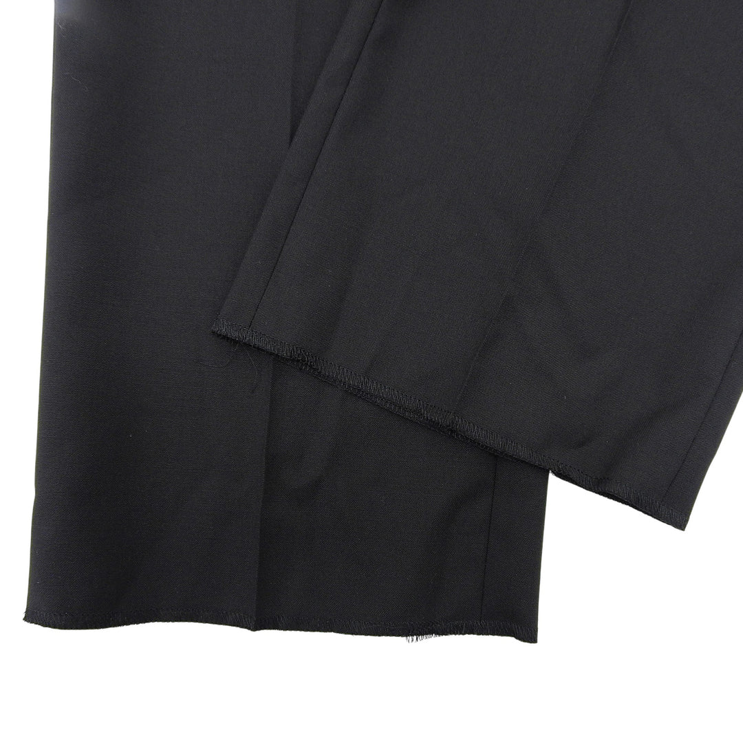 Pristine DIOR slacks Center-press tapered pants black wool mens 633C720L4762