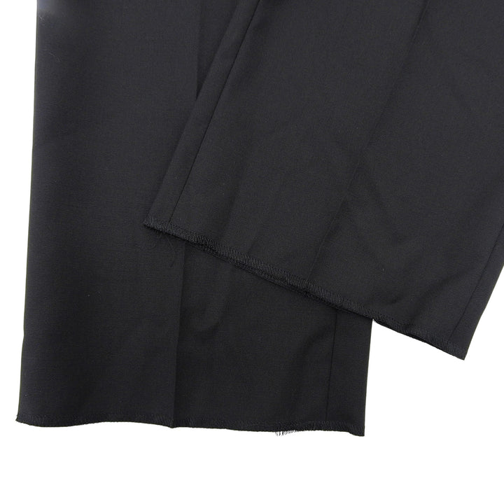 Pristine DIOR slacks Center-press tapered pants black wool mens 633C720L4762