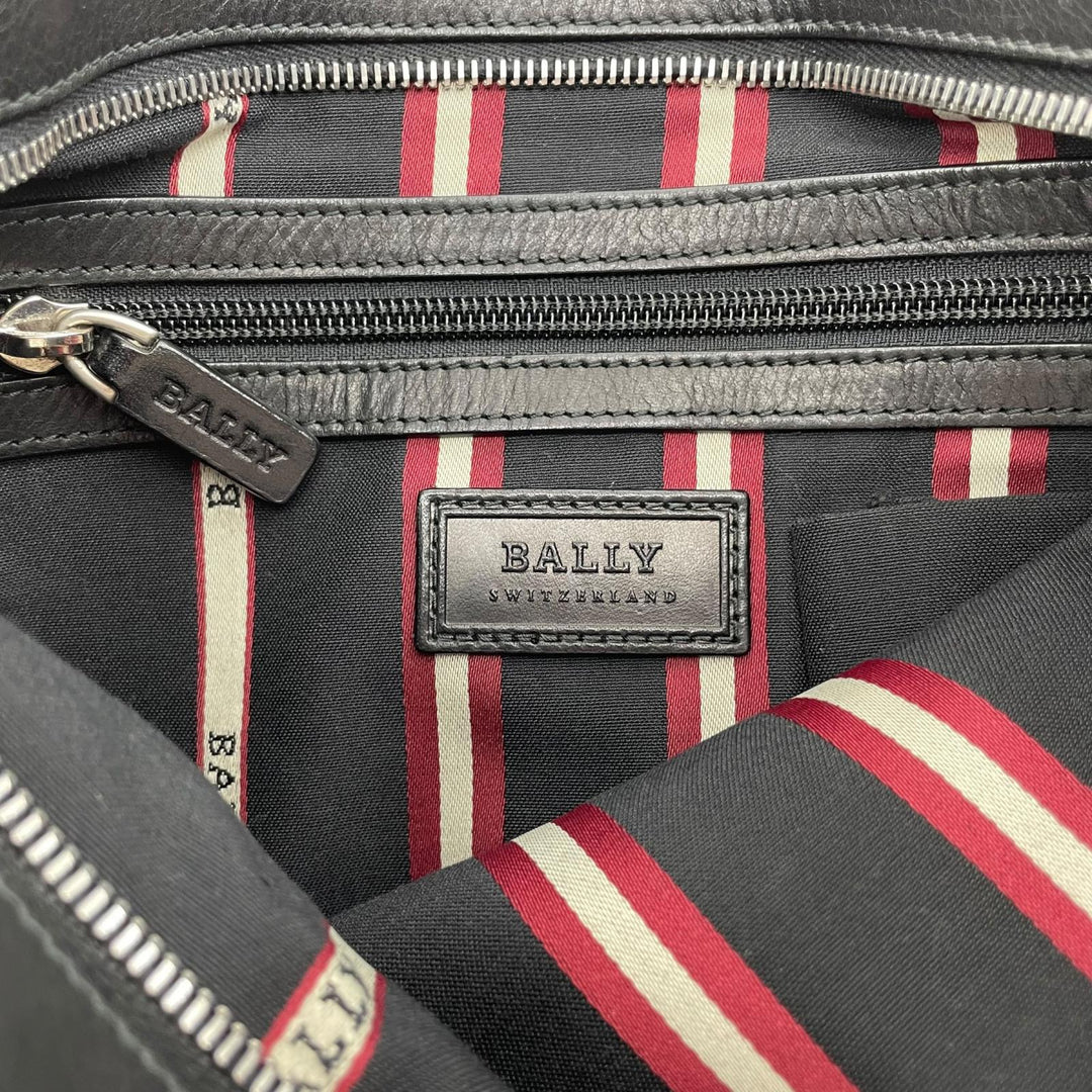 Very Good BALLY Shoulder Bag TAISTEN-MD Trainspotting Barry Stripe Leather mens