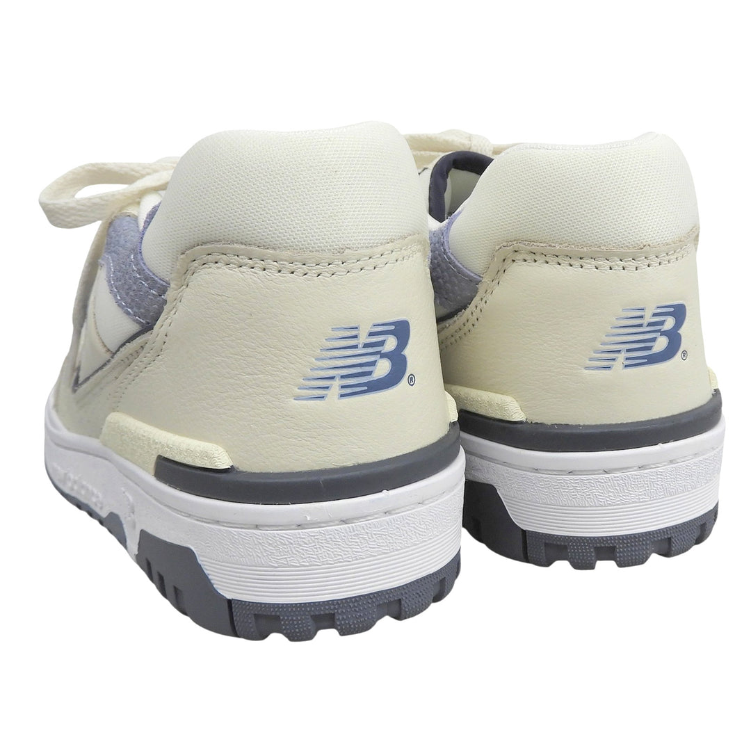 Pristine NEW BALANCE Low cut sneakers N logo leather Ivory mens 25.5cm BB550PLA