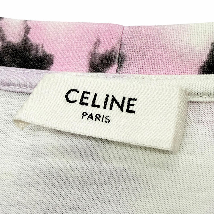Great CELINE Short sleeve T-shirt Multi cotton mens L 2X59G649V