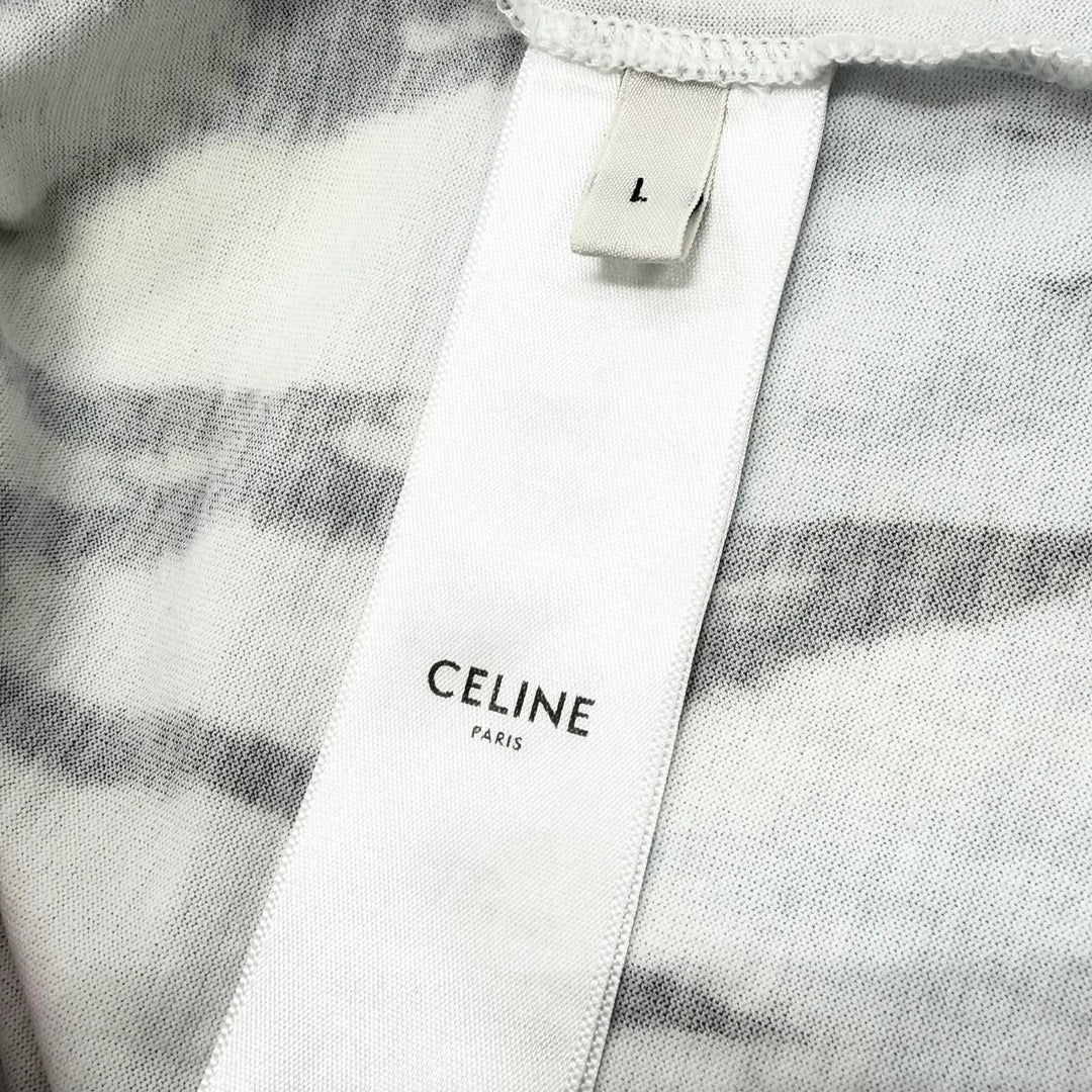 Great CELINE Short sleeve T-shirt Multi cotton mens L 2X59G649V