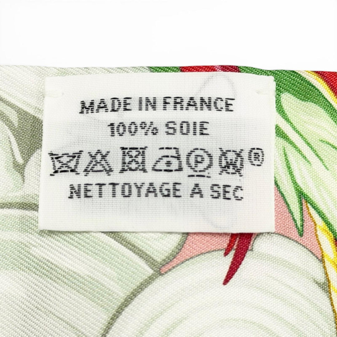 Excellent HERMES scarf Twilly Danse Pacifique silk Women
