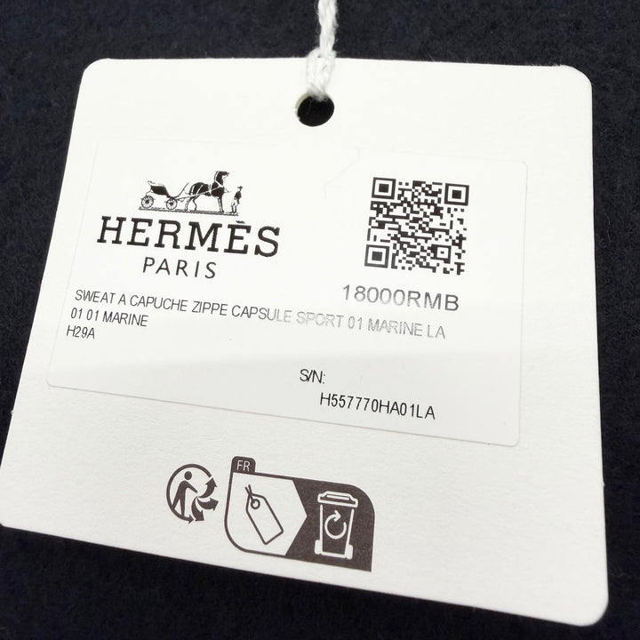Pristine HERMES hoodie Sport capsule cotton mens