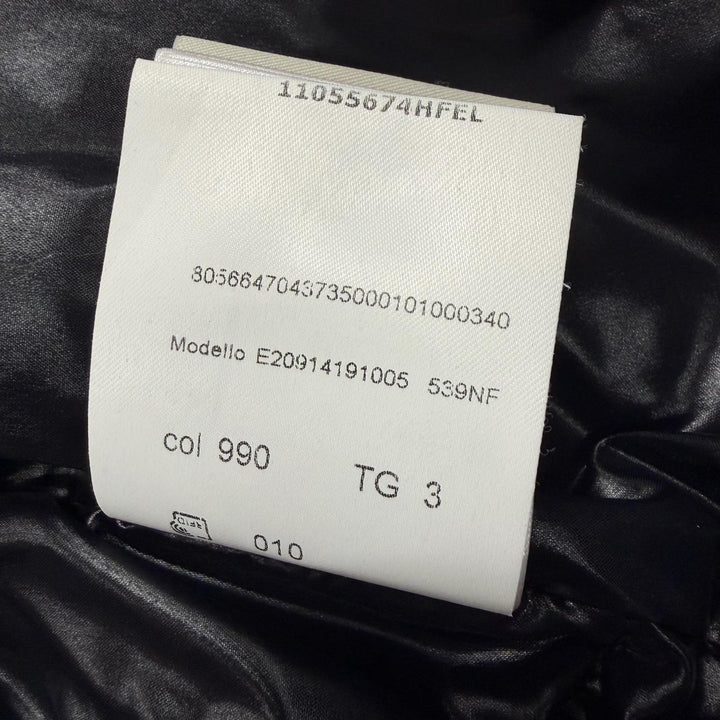 Great MONCLER Down jacket WILSON black Nylon mens 3