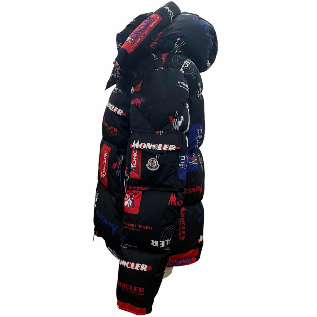 Great MONCLER Down jacket WILSON black Nylon mens 3
