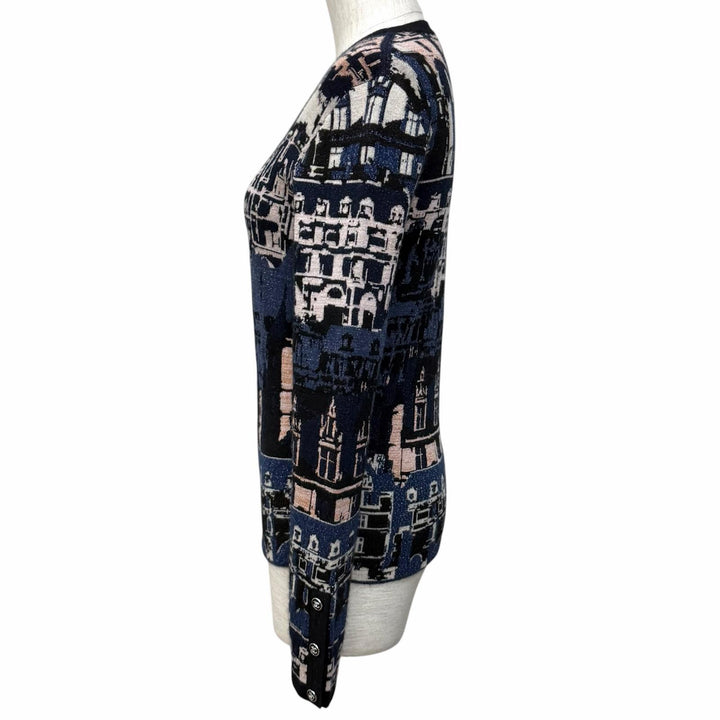 Excellent CHANEL knit Multi cashmere Women 36 21A P71031