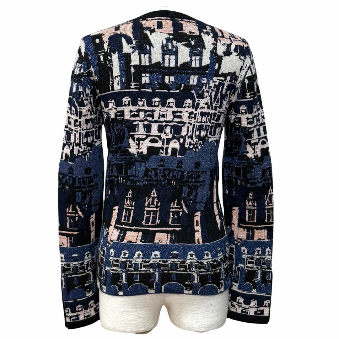 Excellent CHANEL knit Multi cashmere Women 36 21A P71031