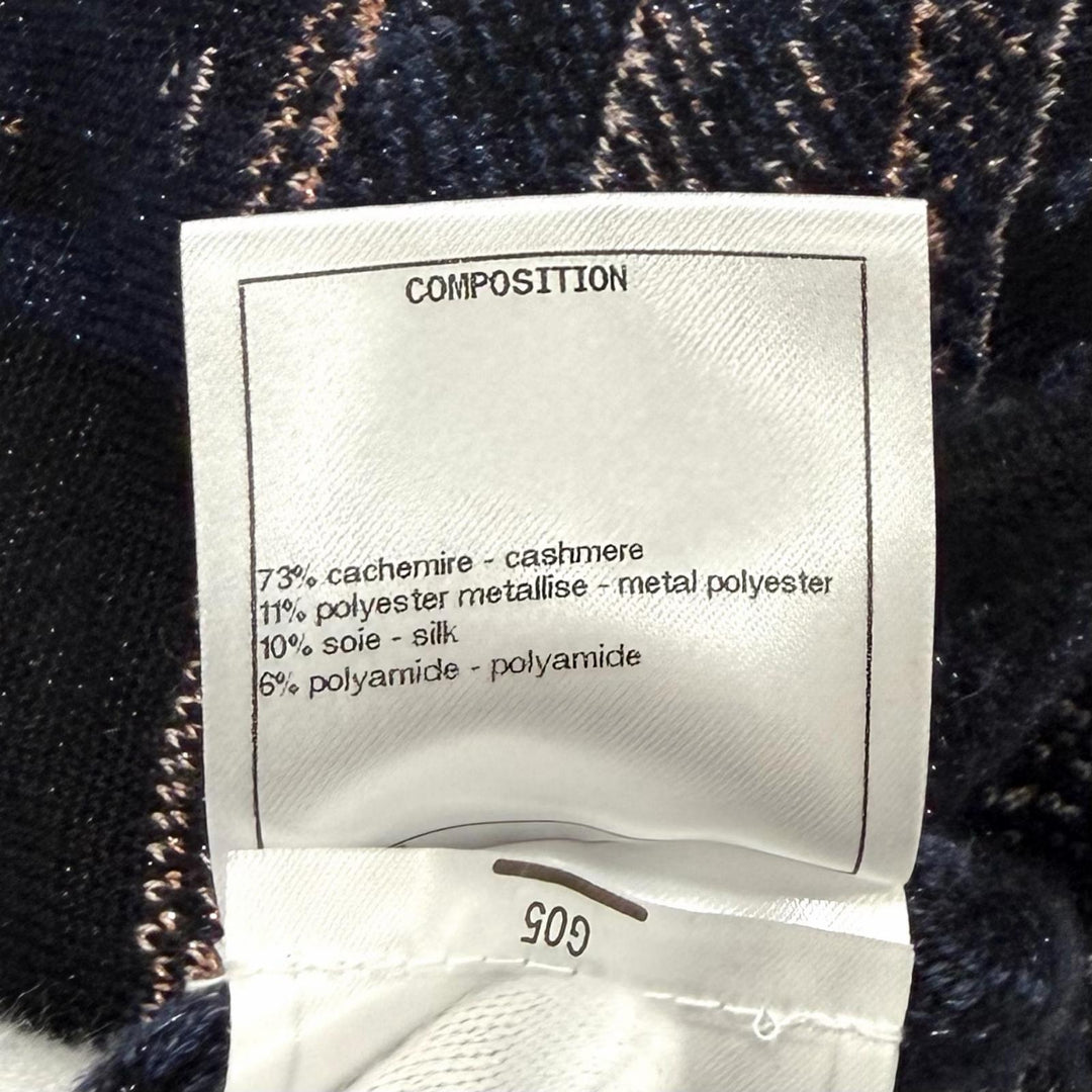 Excellent CHANEL knit Multi cashmere Women 36 21A P71031