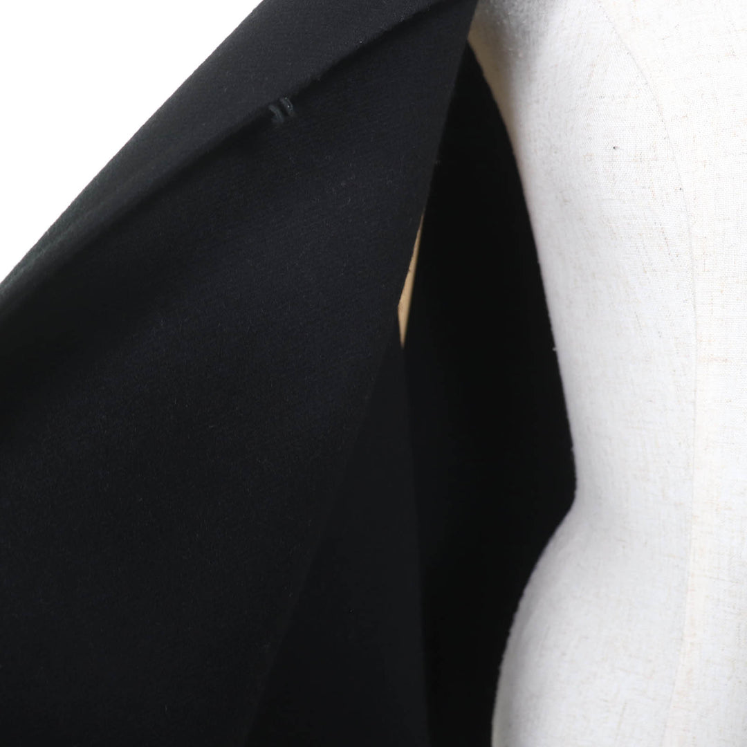 Excellent VALENTINO poncho black wool Women 46 1B0CG3D36PJ