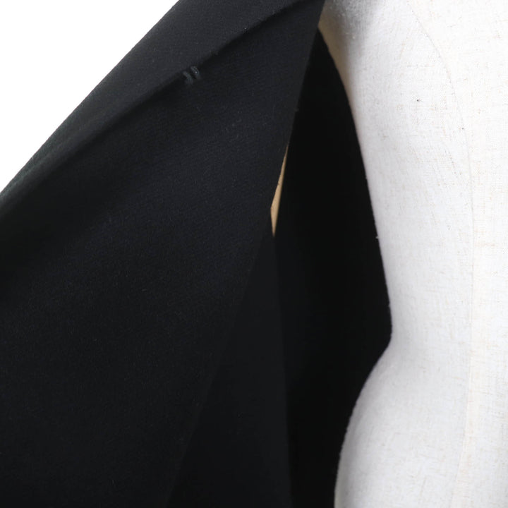 Excellent VALENTINO poncho black wool Women 46 1B0CG3D36PJ