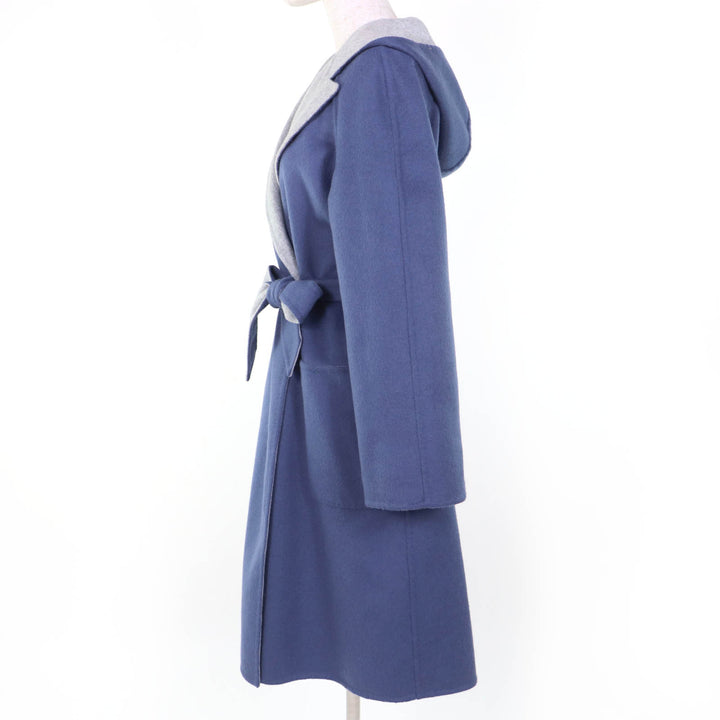 Excellent Max Mara coat CUCITO A MANO White tag, reversible, gray 40 10110151