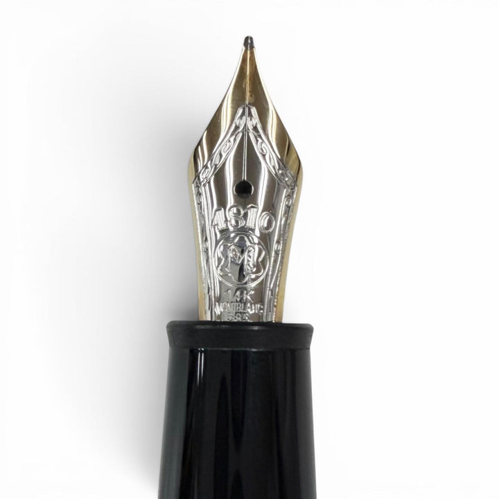 Great MONTBLANC fountain pen Meisterstück 145 Classic Platinum Line