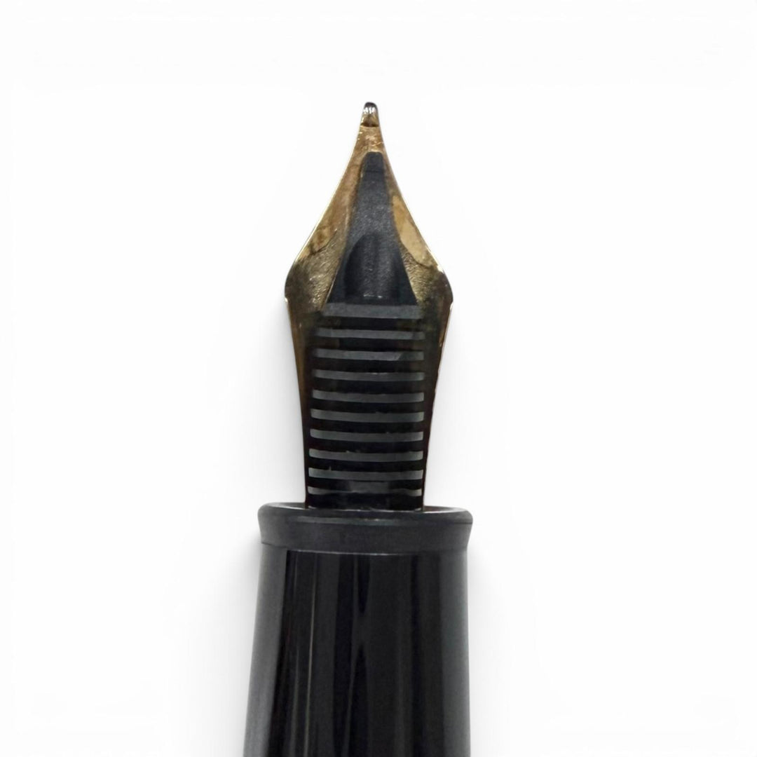 Great MONTBLANC fountain pen Meisterstück 145 Classic Platinum Line