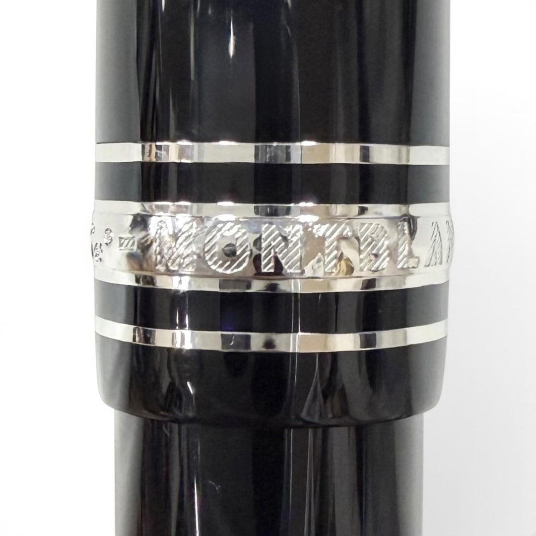 Great MONTBLANC fountain pen Meisterstück 145 Classic Platinum Line