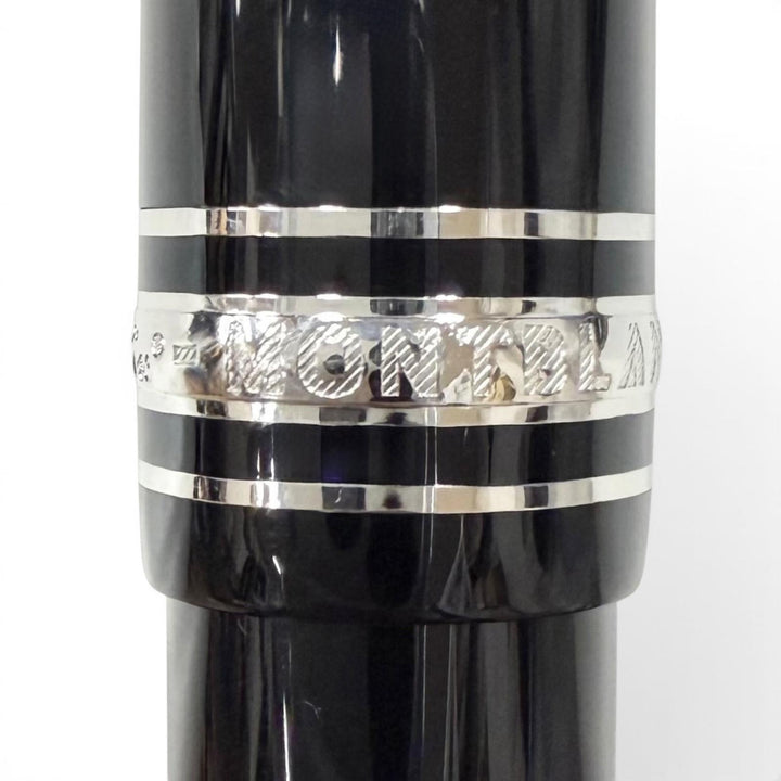 Great MONTBLANC fountain pen Meisterstück 145 Classic Platinum Line