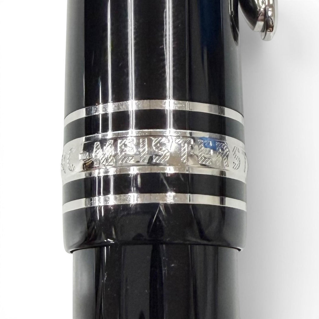Great MONTBLANC fountain pen Meisterstück 145 Classic Platinum Line