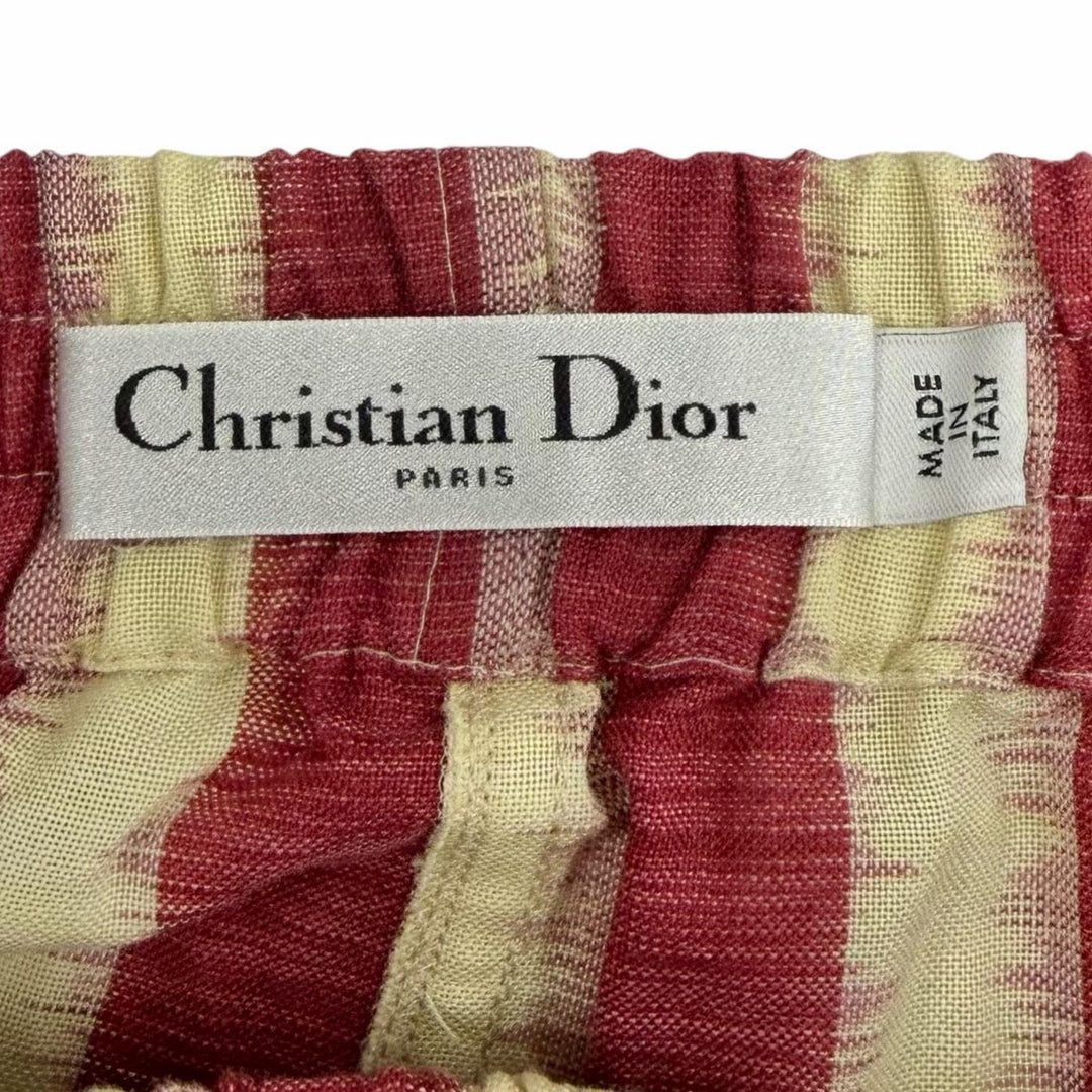 Excellent Christian Dior Shorts Red cotton Women 38 121P20A7858