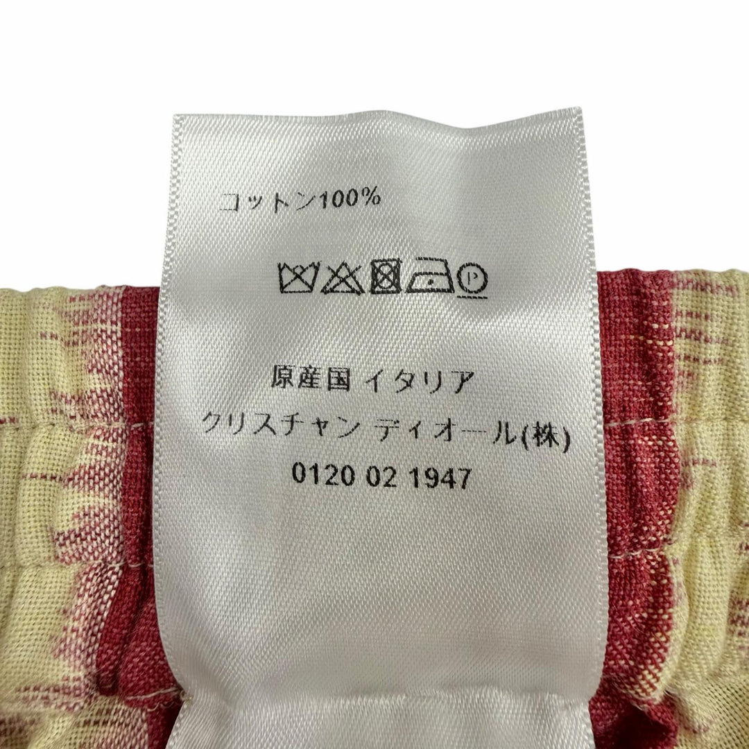 Excellent Christian Dior Shorts Red cotton Women 38 121P20A7858