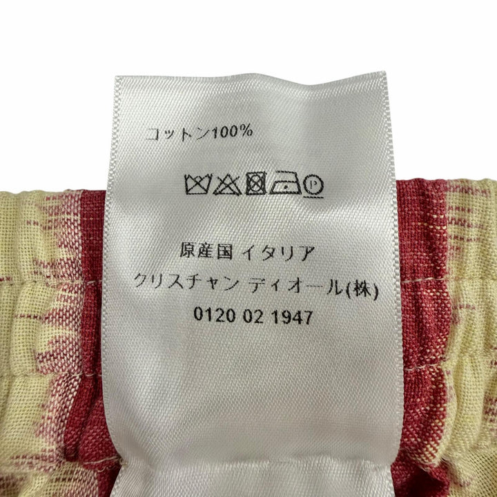 Excellent Christian Dior Shorts Red cotton Women 38 121P20A7858