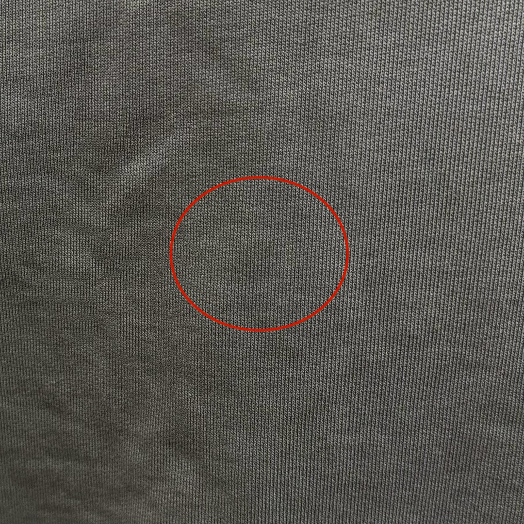 Excellent BALENCIAGA hoodie Logo embroidery pullover gray cotton mens M